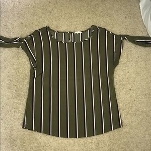 E & M blouse
